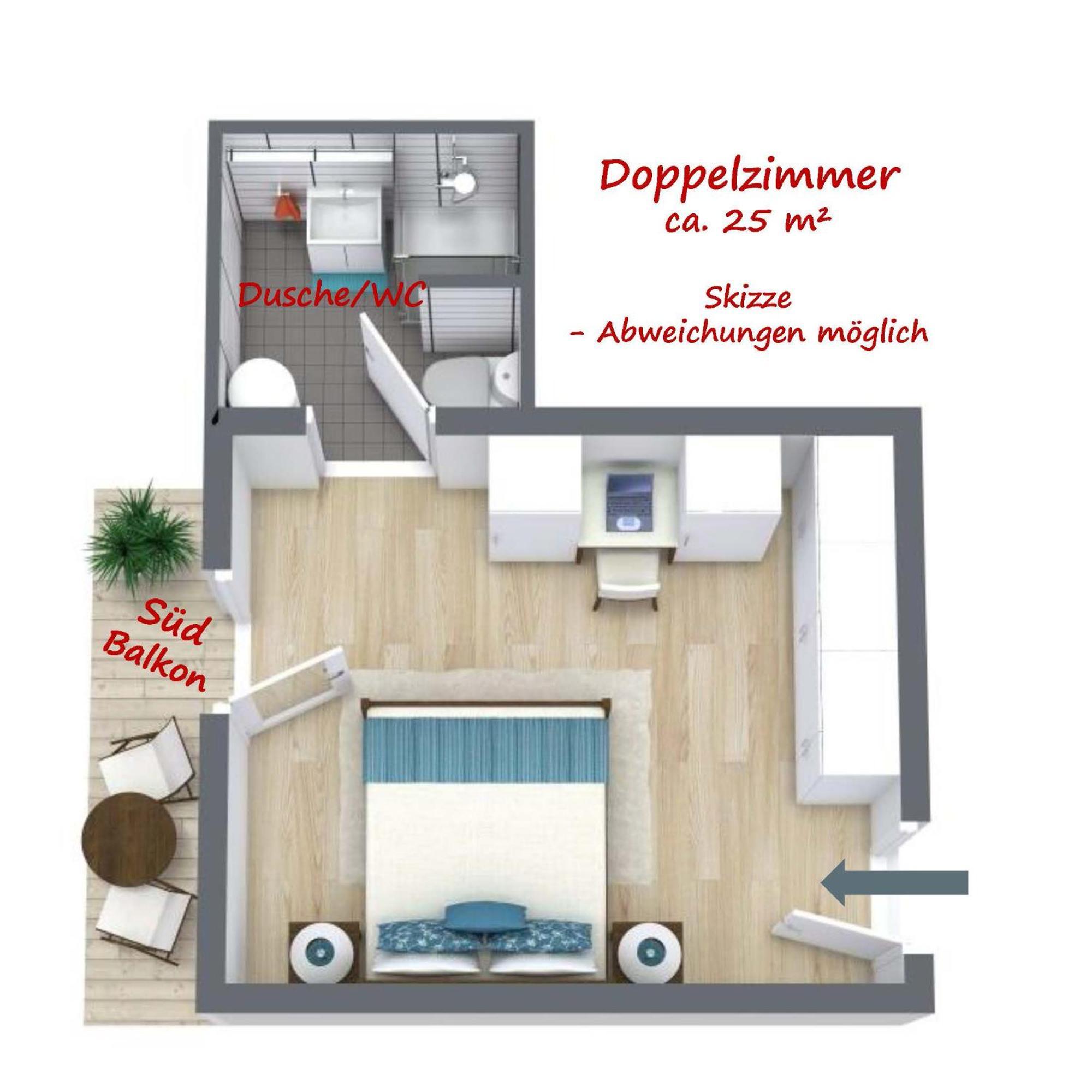 Pension Alpenrose Серфаус Номер фото